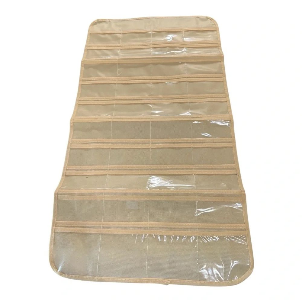 Hanging Organizer – Gray or Cream – 80 Pocket Storage